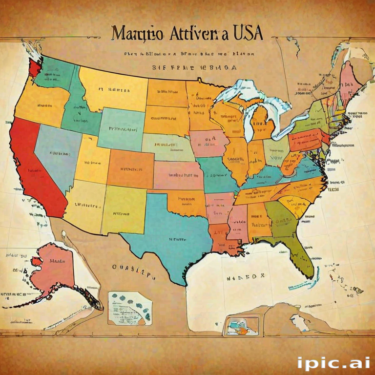 map of the usa states
