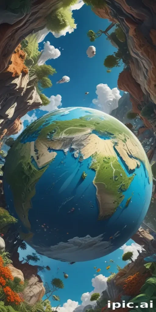 cartoon picture planet earth
