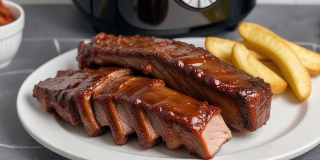 how long to cook boneless pork ribs in air fryer