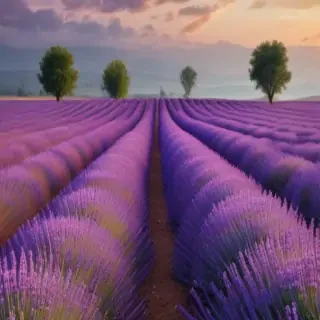 aesthetic lavender wallpaper