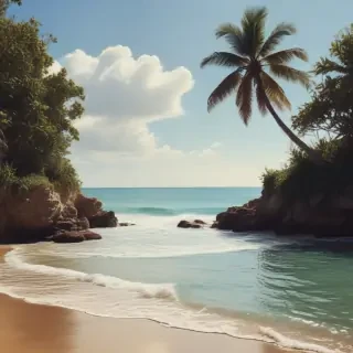 iphone beach