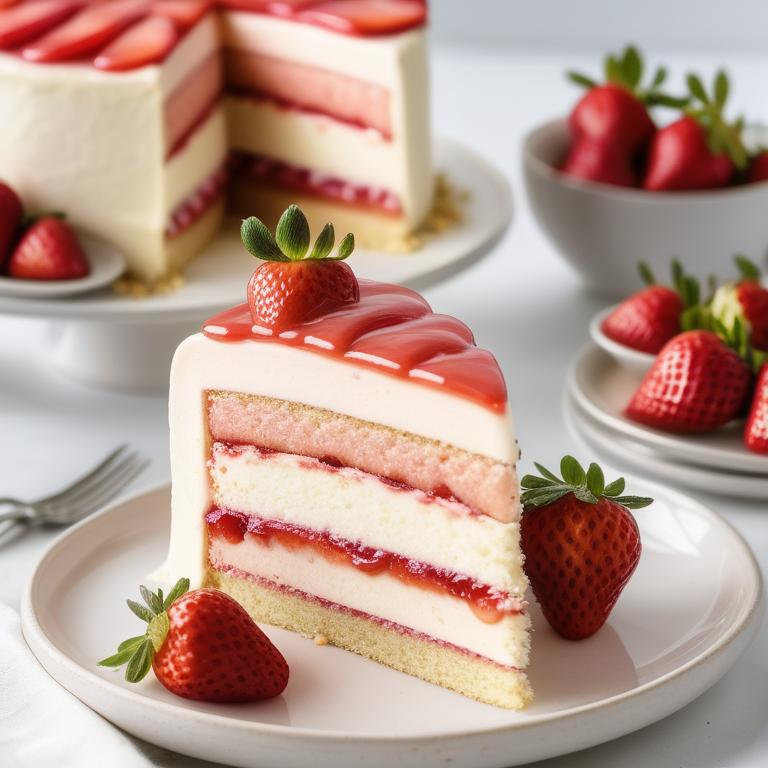 how do you make strawberry filling for cakes