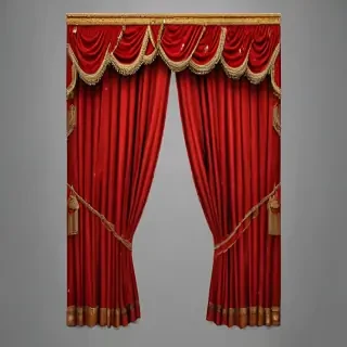 red curtain png