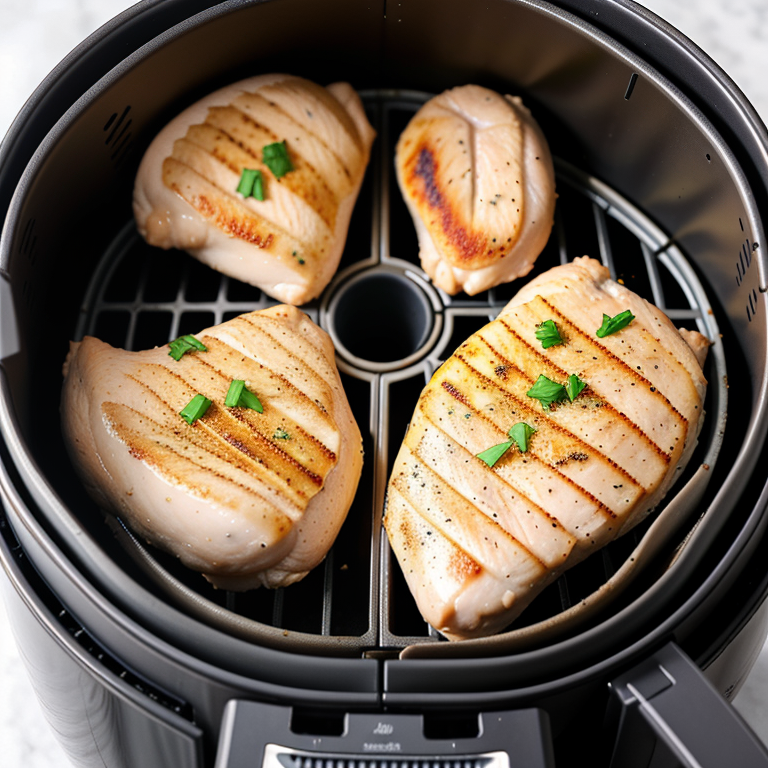air fryer thin sliced chicken breast