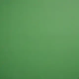 green background
