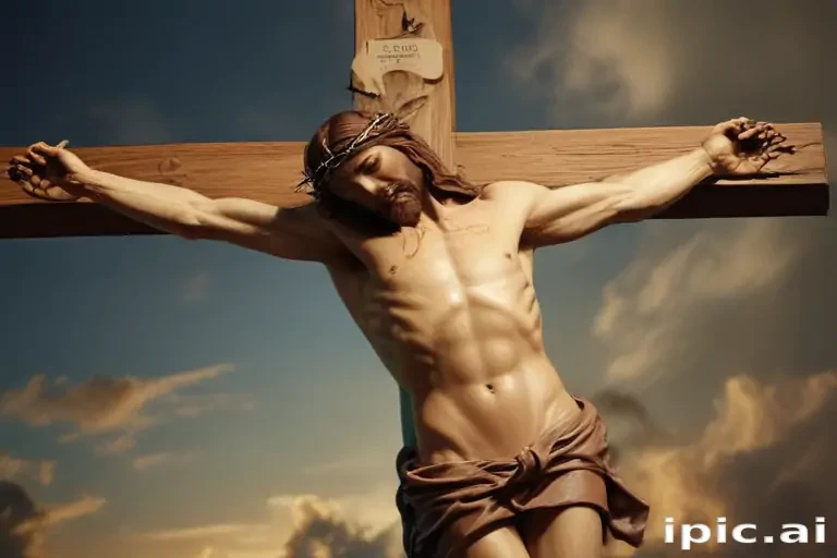 pics of jesus on the cross