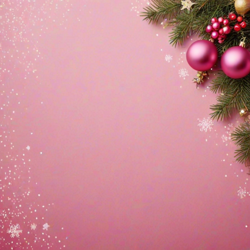 christmas background pink