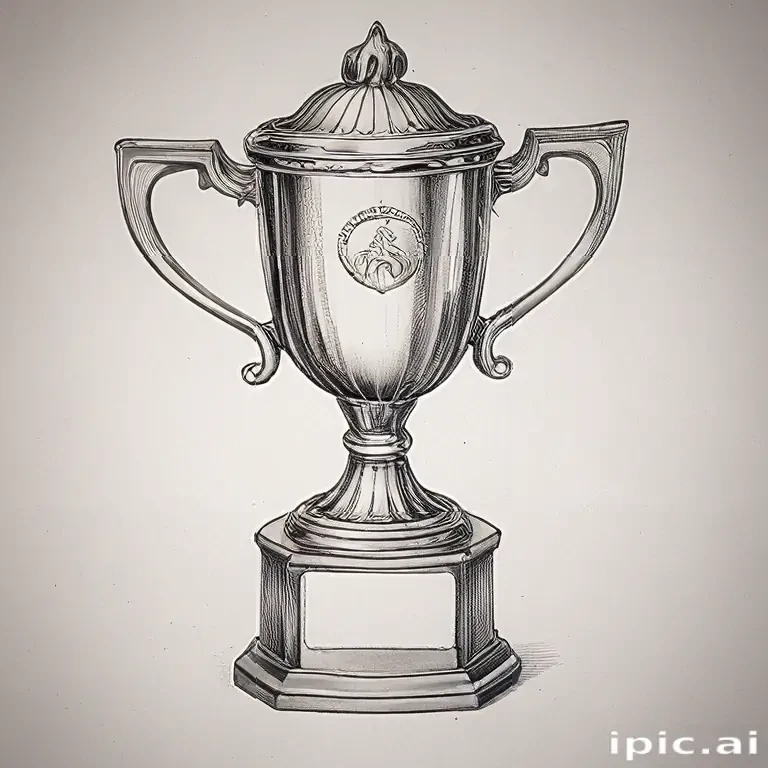 trophy drawing