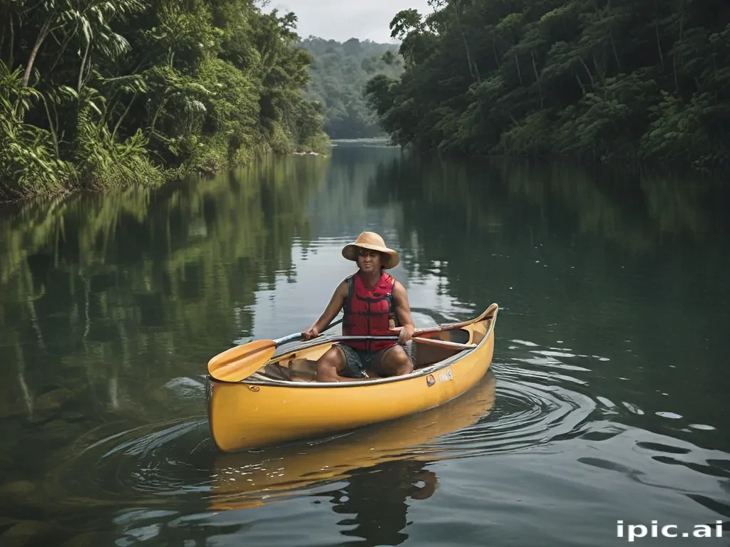 canoeing png