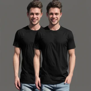 black t-shirt png