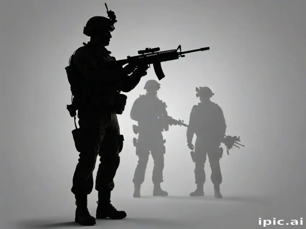 soldier silhouette png