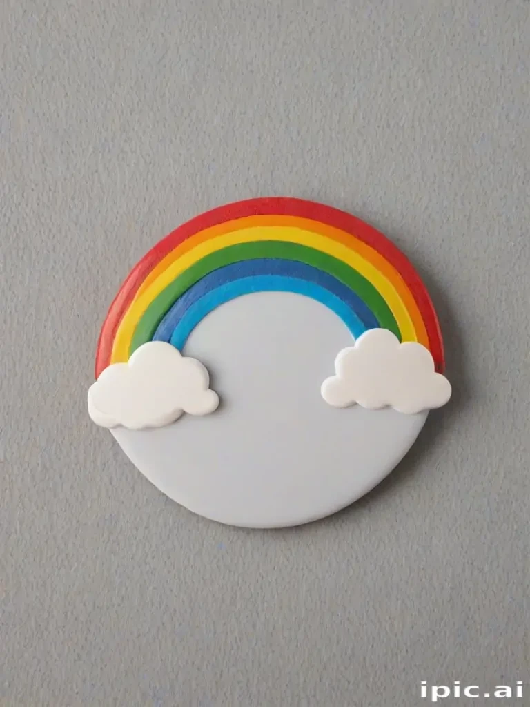 rainbow back round