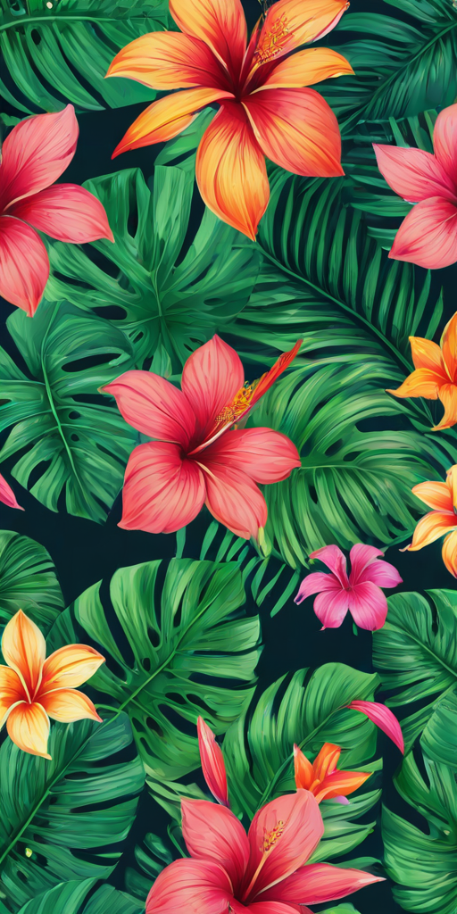 tropical iphone wallpaper