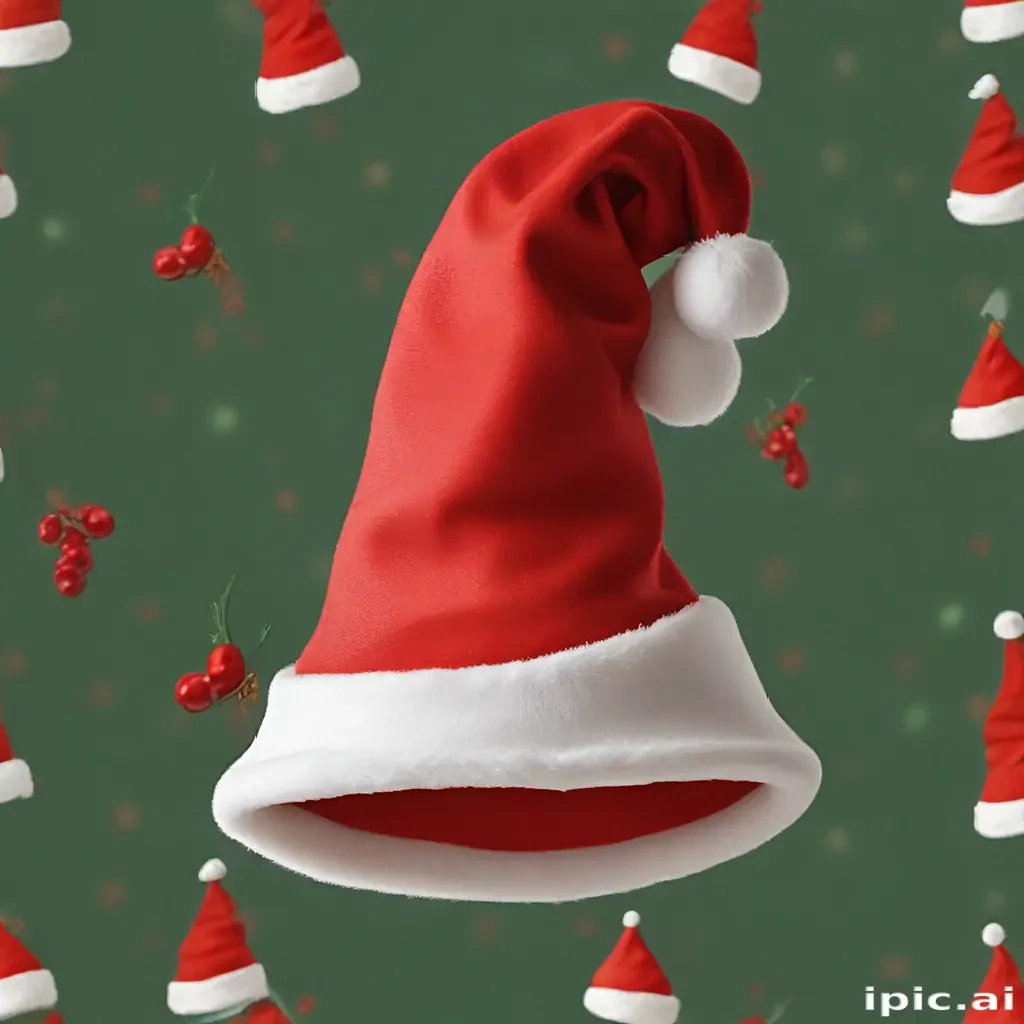 christmas hat no background