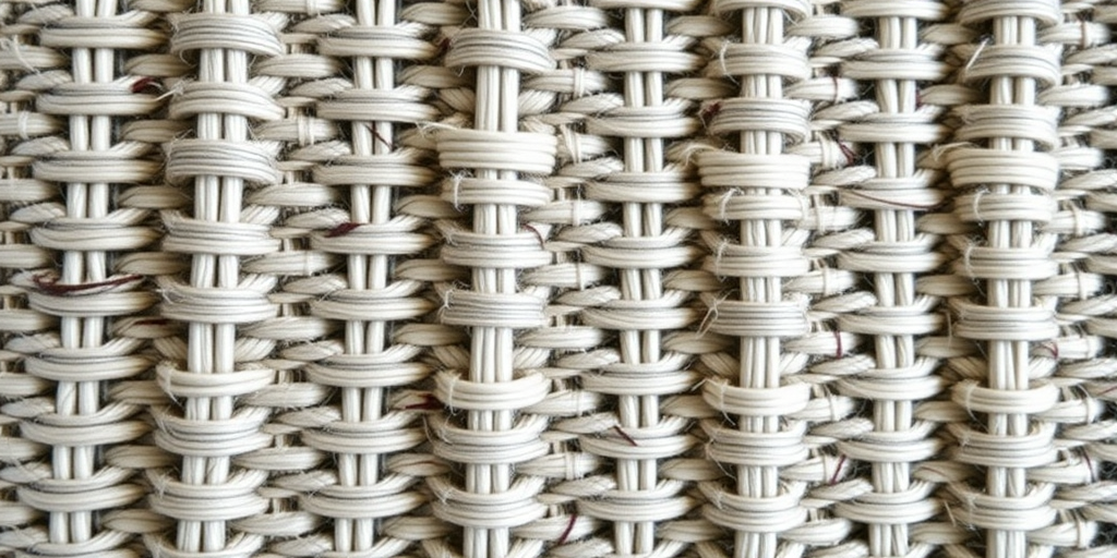 Generate a high-resolution image of a woven fabric texture with intricate patterns, using a DSLR camera at f/5.6, ISO 200, 1/60 sec, top-down view, natural lighting.