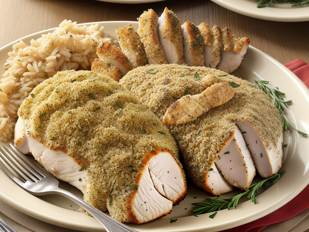 texas roadhouse herb crusted chicken
