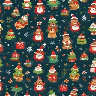 cartoon christmas backgrounds