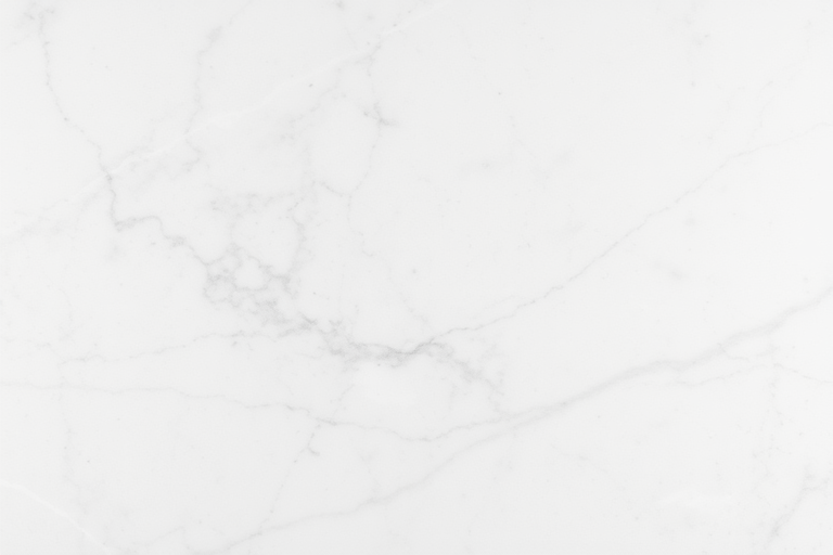 Create a high-resolution image of a white marble texture with subtle grey veining, using a Canon EOS R5 camera, ISO 100, aperture f/8, shutter speed 1/125s, in a top-down view for clarity and detail, utilizing a macro lens for enhanced texture perception.