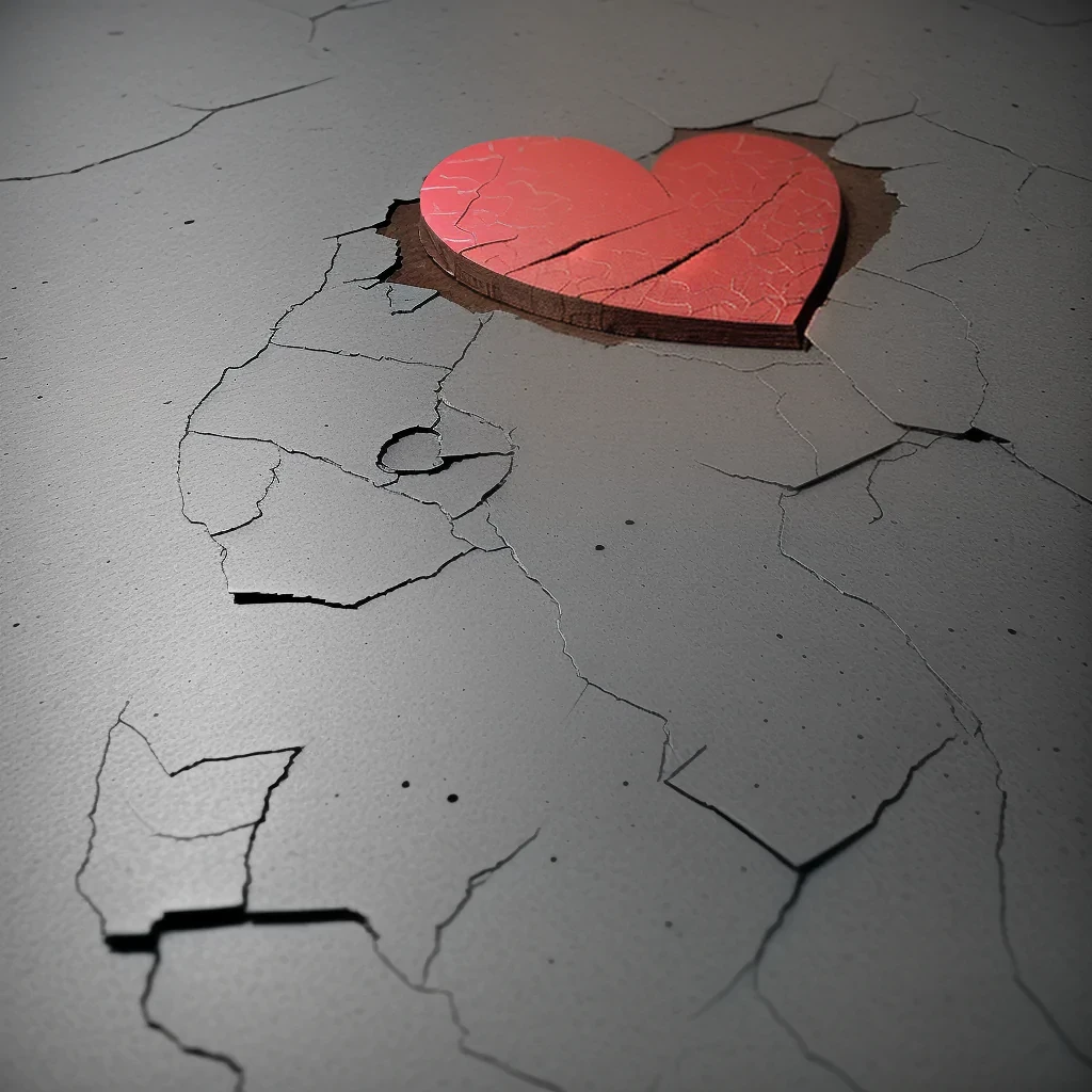 sad broken heart images