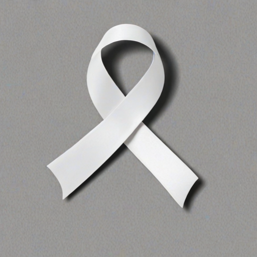 white ribbon png