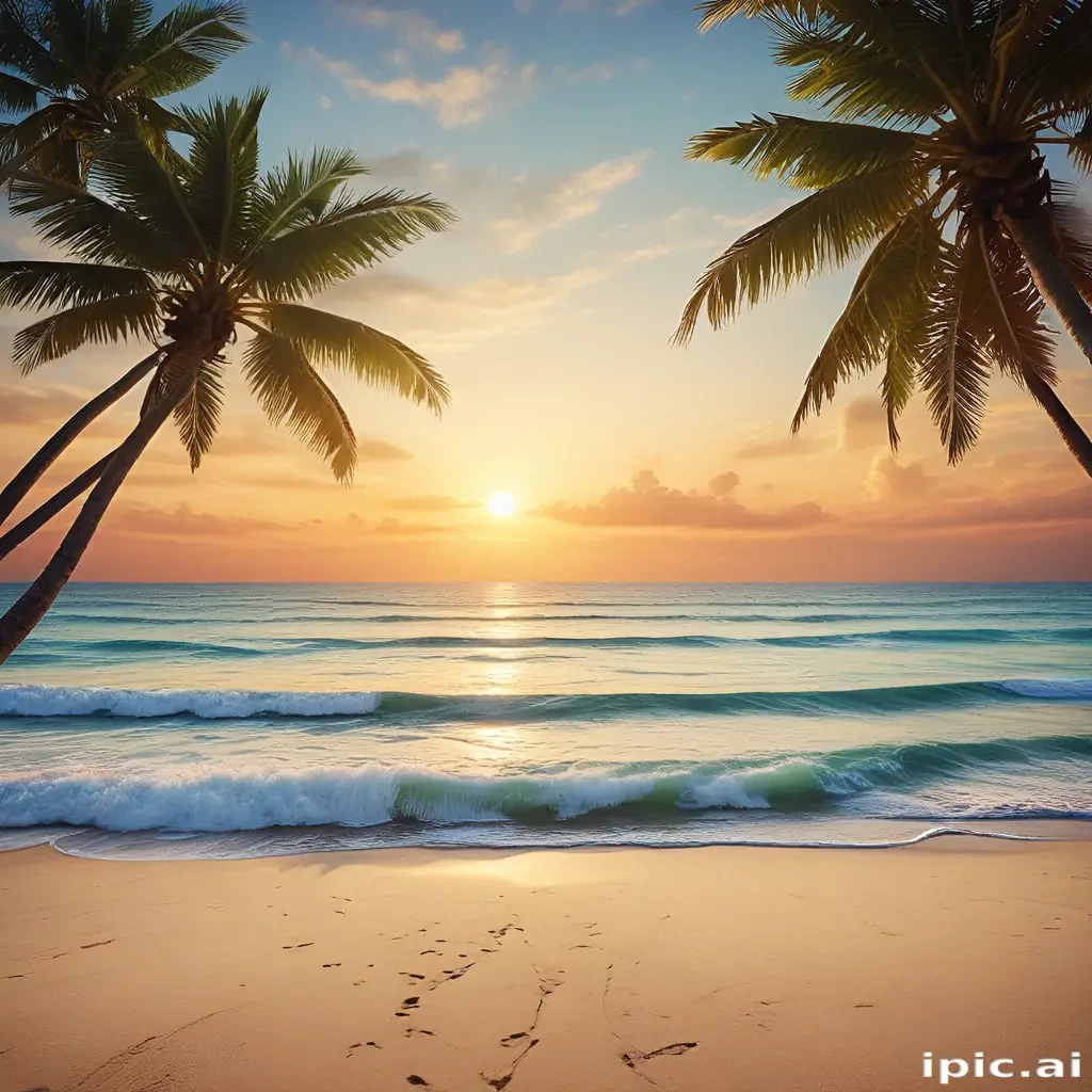 summer beach background