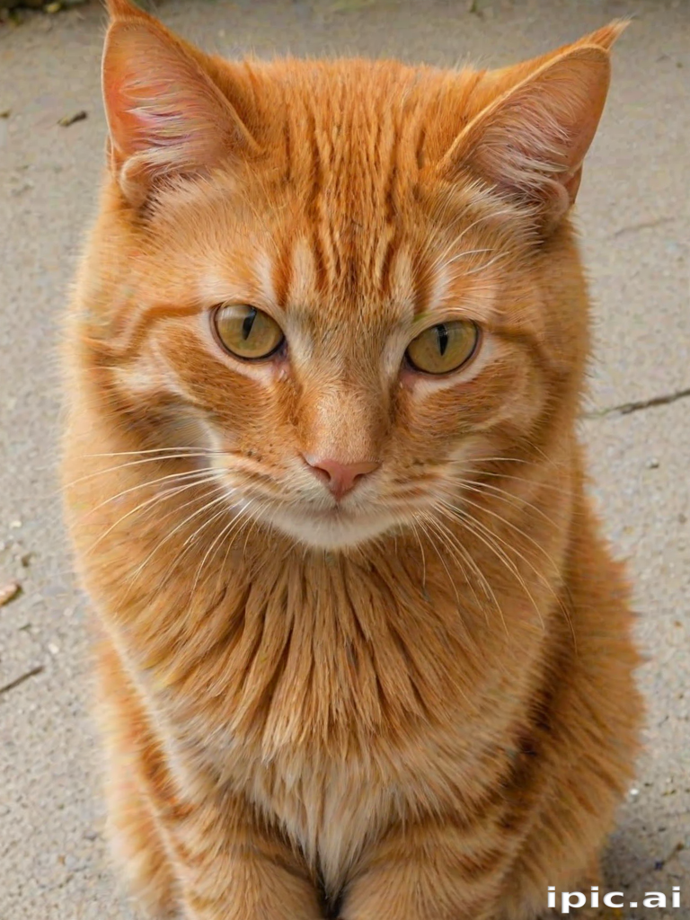 orange cat
