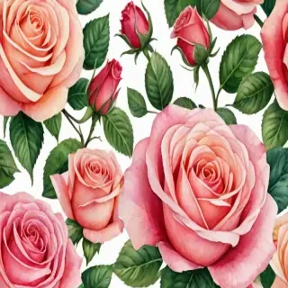 watercolor roses png