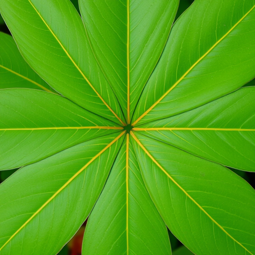 leaf circle