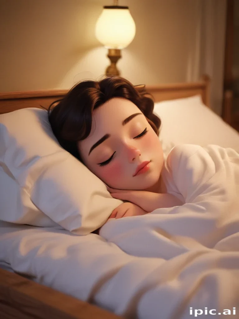 sleeping in cartoons