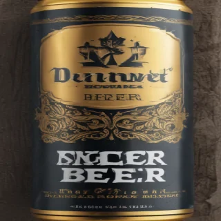 beer can mockup