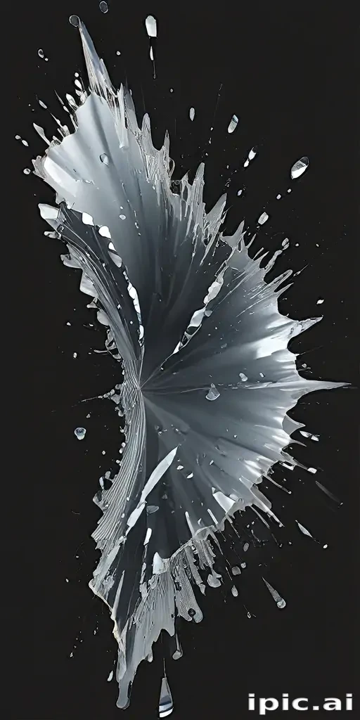 glass shattering png