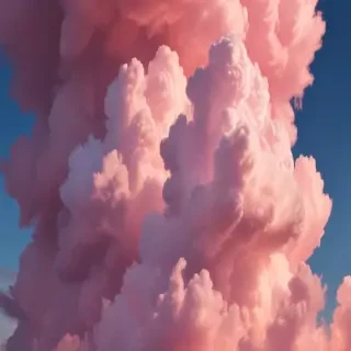 pink cloud aesthetic