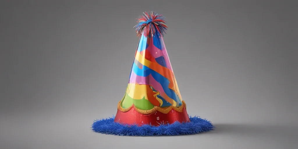 transparent background birthday hat