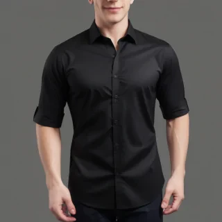 black shirt png