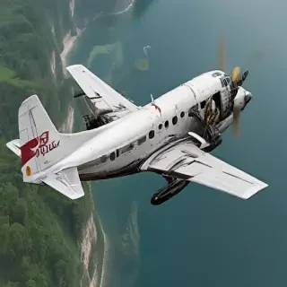 crashed plane png