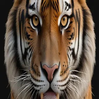 tiger face png