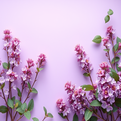 lilac background