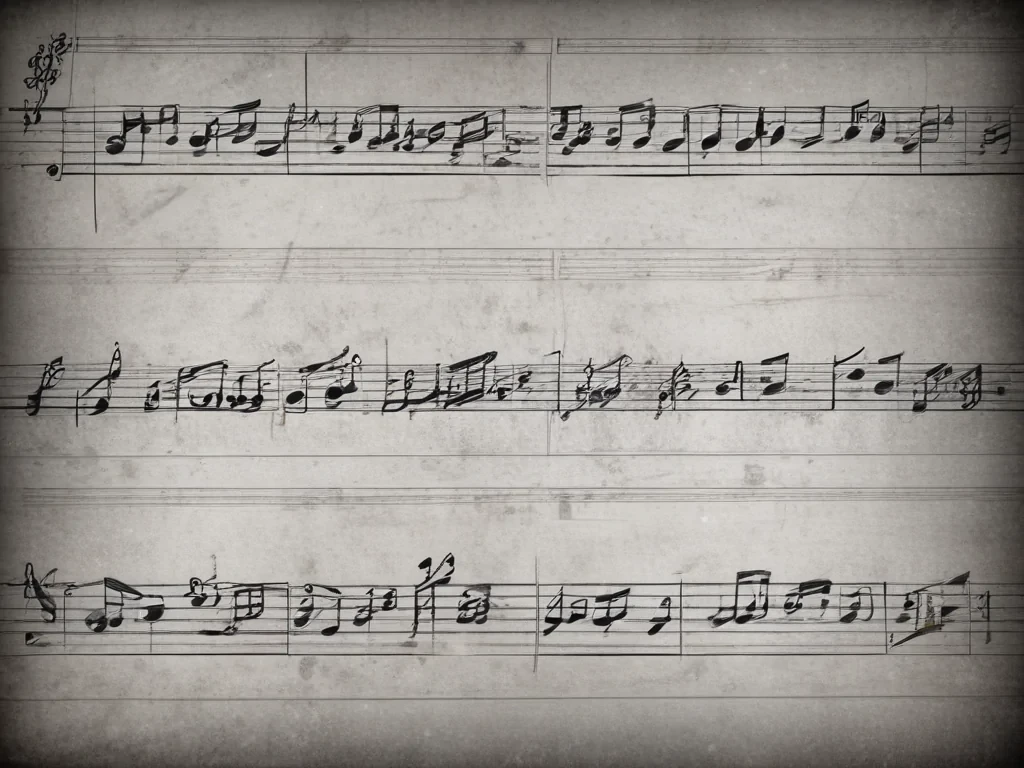 notes music background