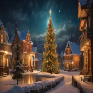 vintage merry christmas image