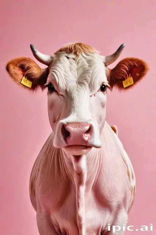 pink cow wallpaper