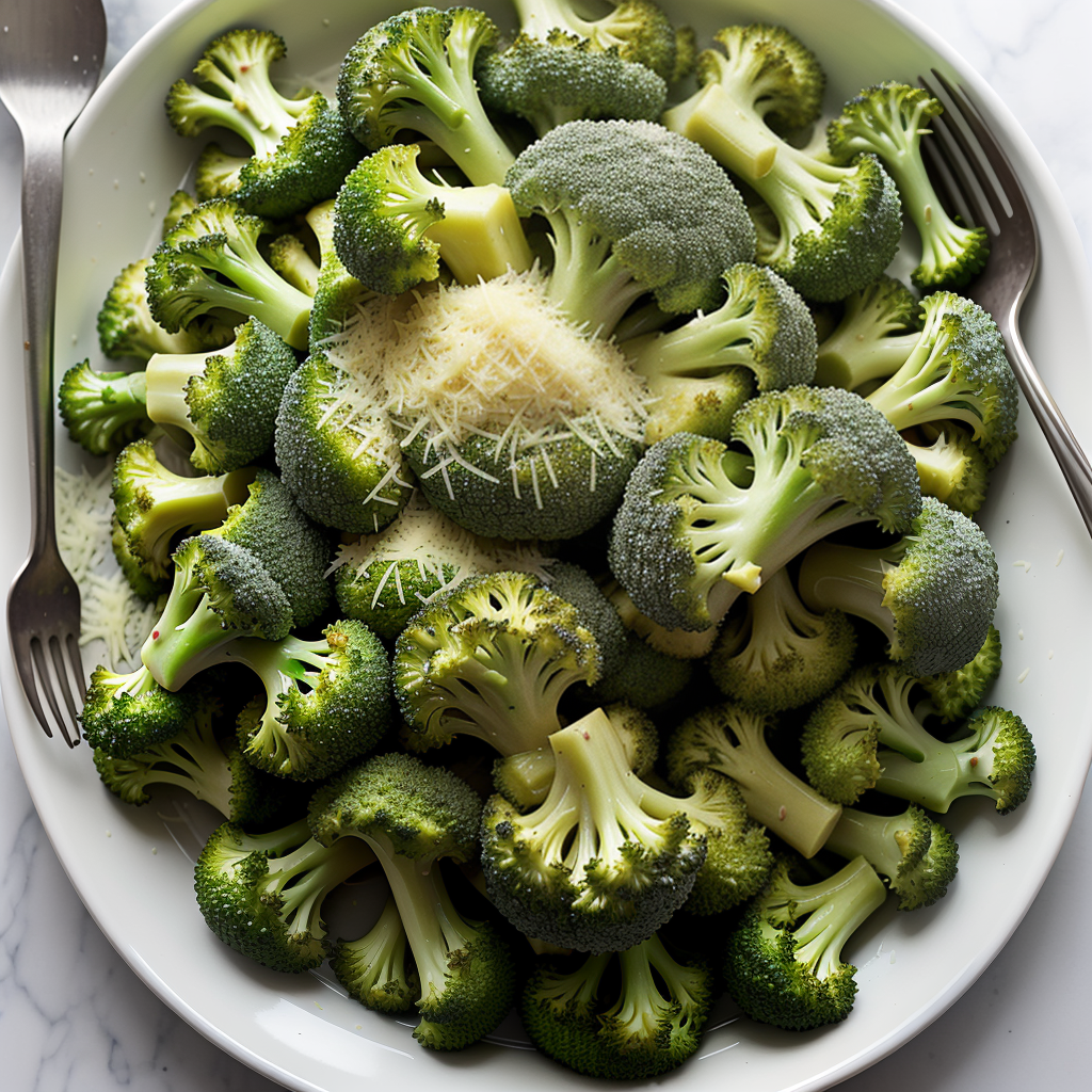 smashed broccoli with parmesan cheese recipe
