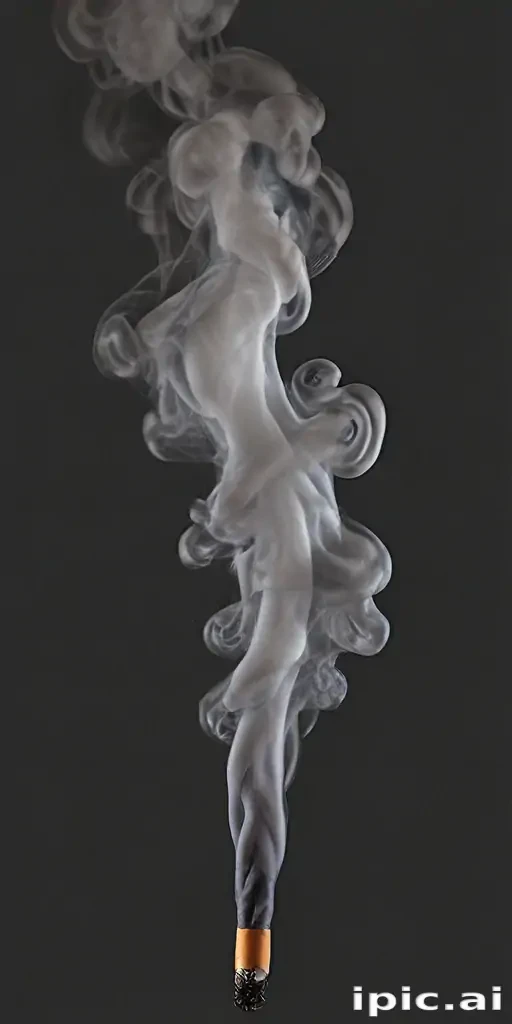 smoke no background