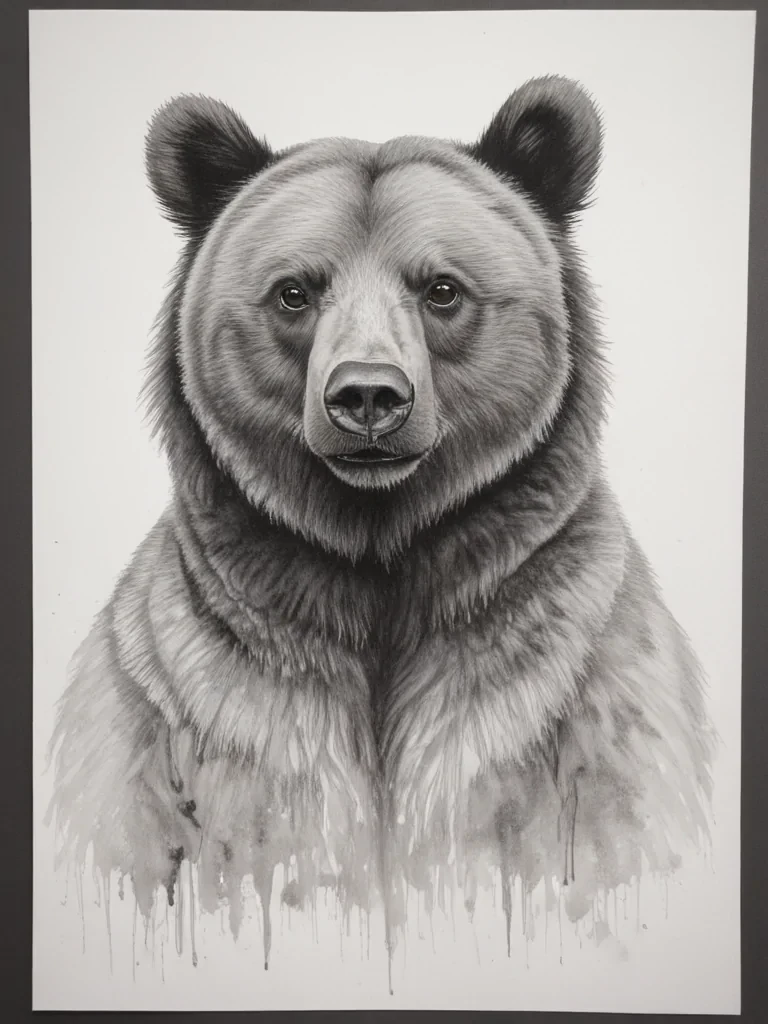 bear drawlings
