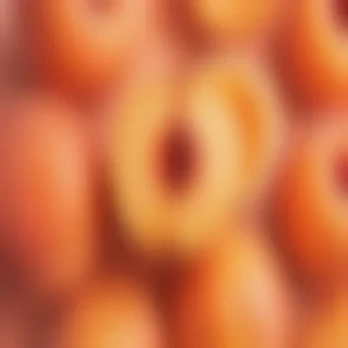 peach background aesthetic