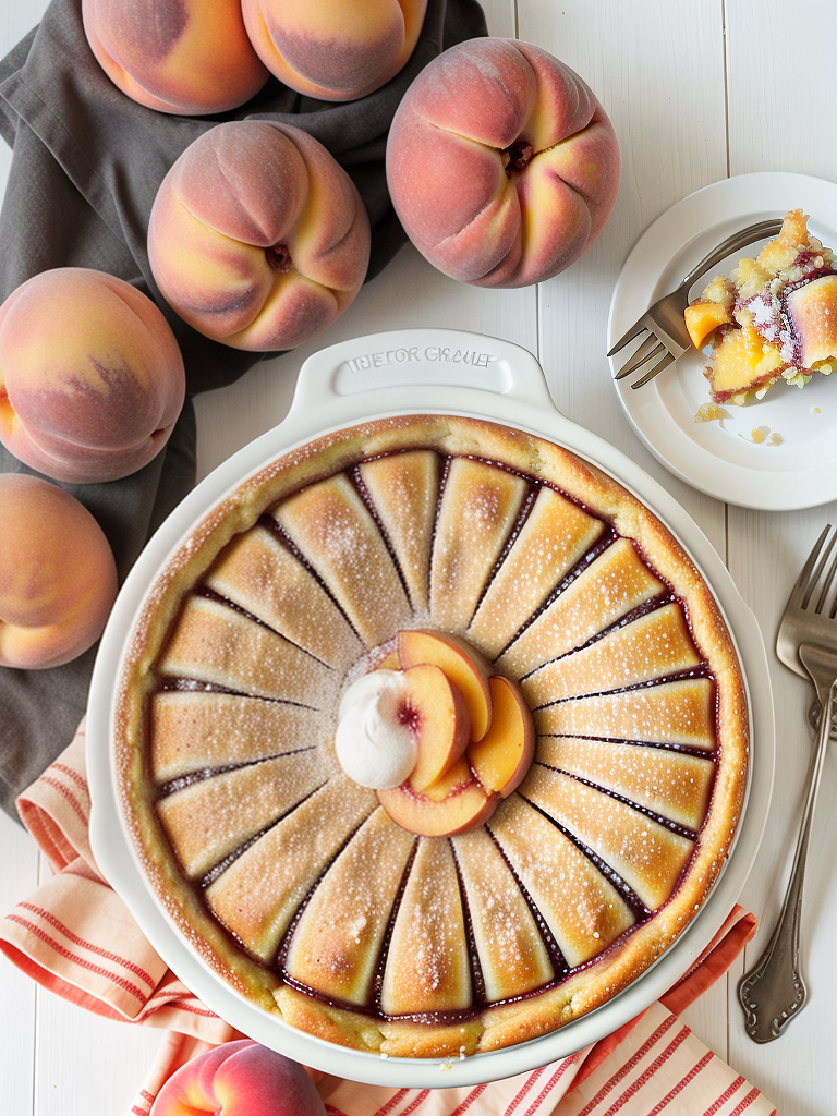 crock pot peach cobbler with cake mix