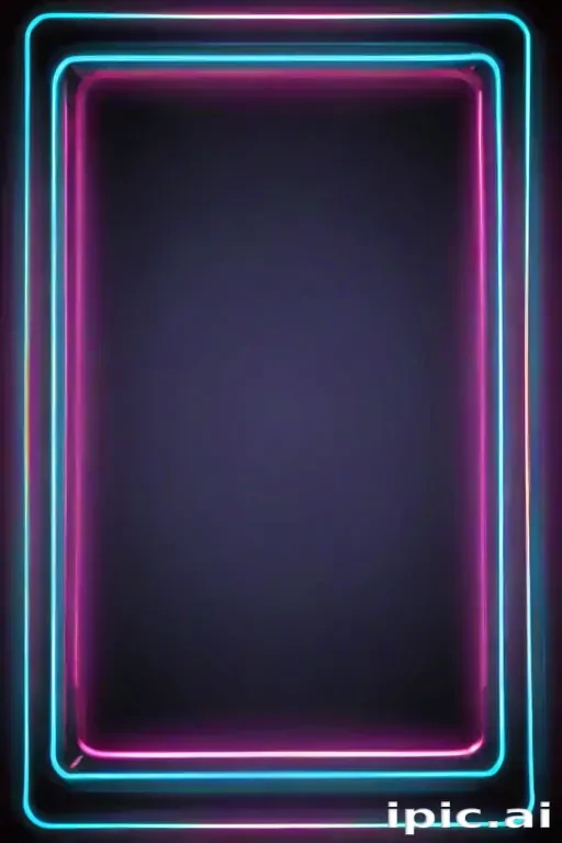 neon frame png