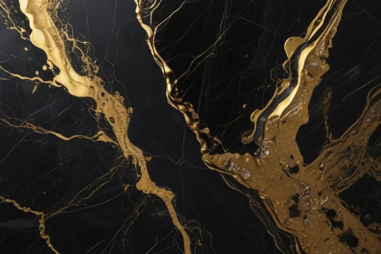 black and gold marble background