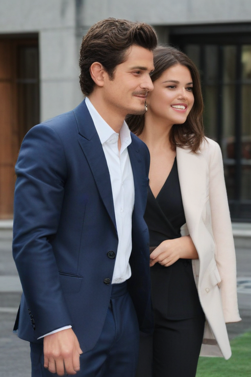 orlando bloom and selena gomez