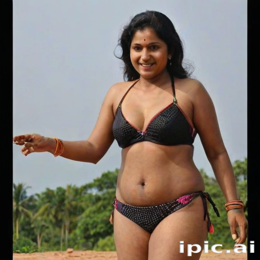 tamil aunty bikini