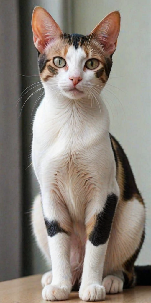 oriental bicolor cat breed